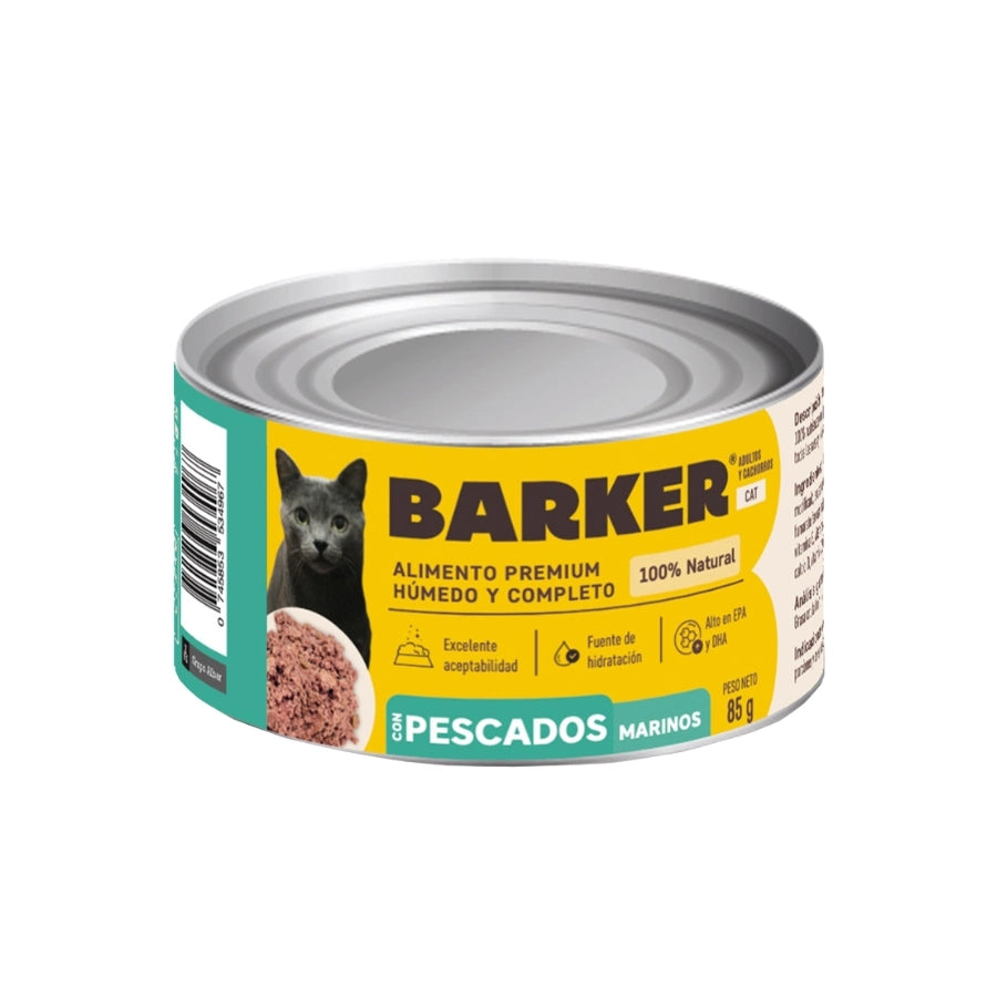 Lata Cat Pescados Marinos 85g