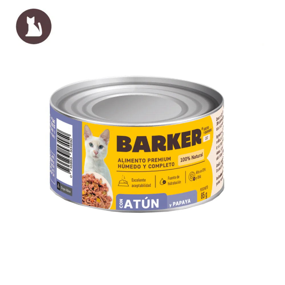 Lata Cat Atún y Papaya 85g