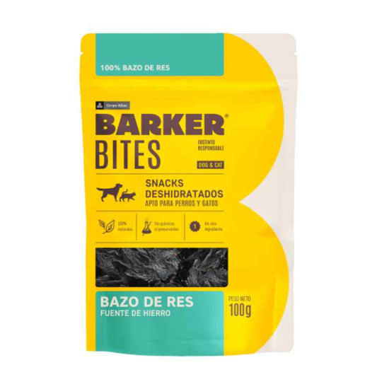 Barker Bites de Bazo de Res 100g