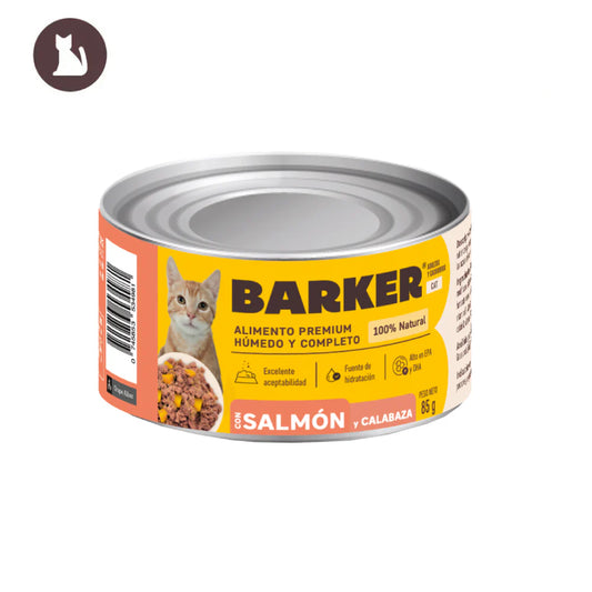 Lata Cat Salmón y Calabaza 85g