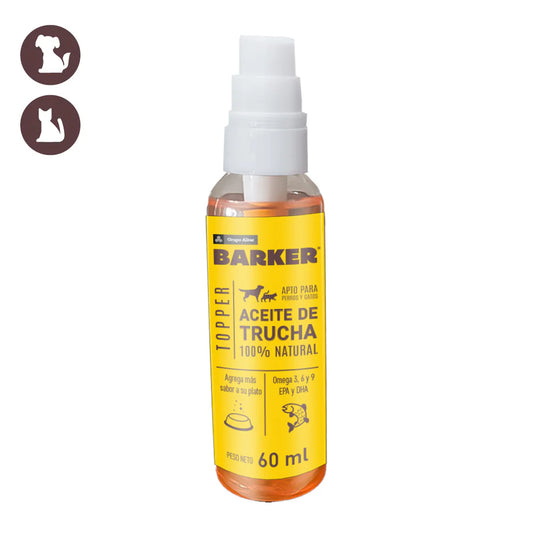 Aceite Trucha Barker 60ml